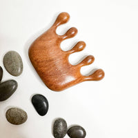 Natural Sandalwood Scalp Massager: Scalp Massager