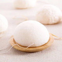 Konjac Cleansing Sponge - Natural Biodegradable: Green Tea