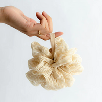 Organic Cotton Shower Pouf