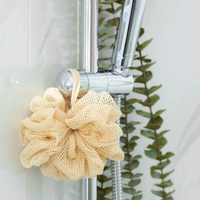 Organic Cotton Shower Pouf