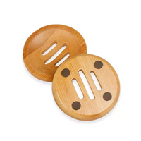 Wooden Soap Dish - Round