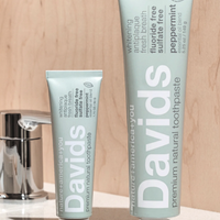 DAVID'S | PREMIUM NATURAL TOOTHPASTE TRAVEL SIZE