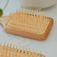 Bamboo Pin Hair Brush