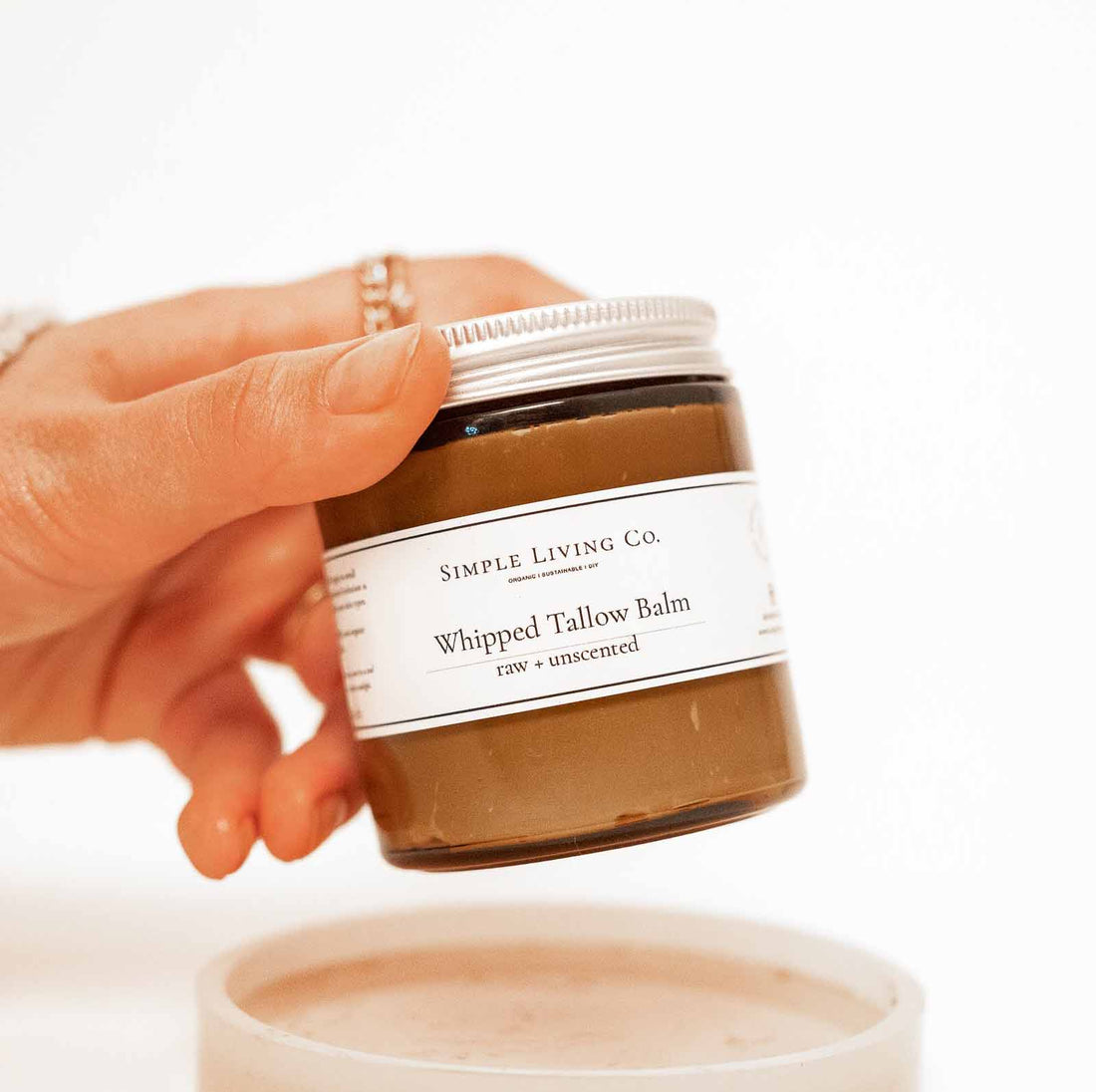 Whipped Tallow Balm | 100% Grass Fed & Organic |Organic Skin Care simple living company organic eco-friendly all natural skin care