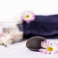 Konjac Cleansing Sponge - Natural Biodegradable: Bamboo Charcoal