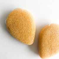Konjac Cleansing Sponge - Natural Biodegradable: Pink Rose Clay