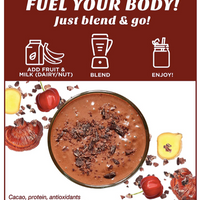 Organic Cacao Protein + Immunity Smoothie