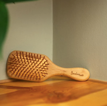 Bamboo Small Paddle Brush