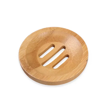 Wooden Soap Dish - Round