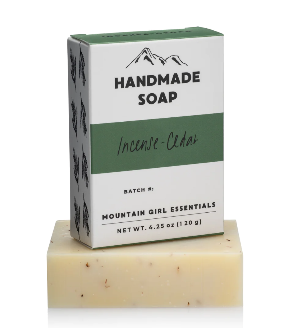 Mountain Girl Essential | Incense-Cedar Soap Bar