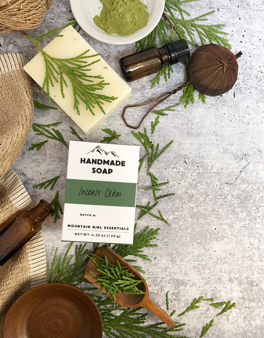 Mountain Girl Essential | Incense-Cedar Soap Bar