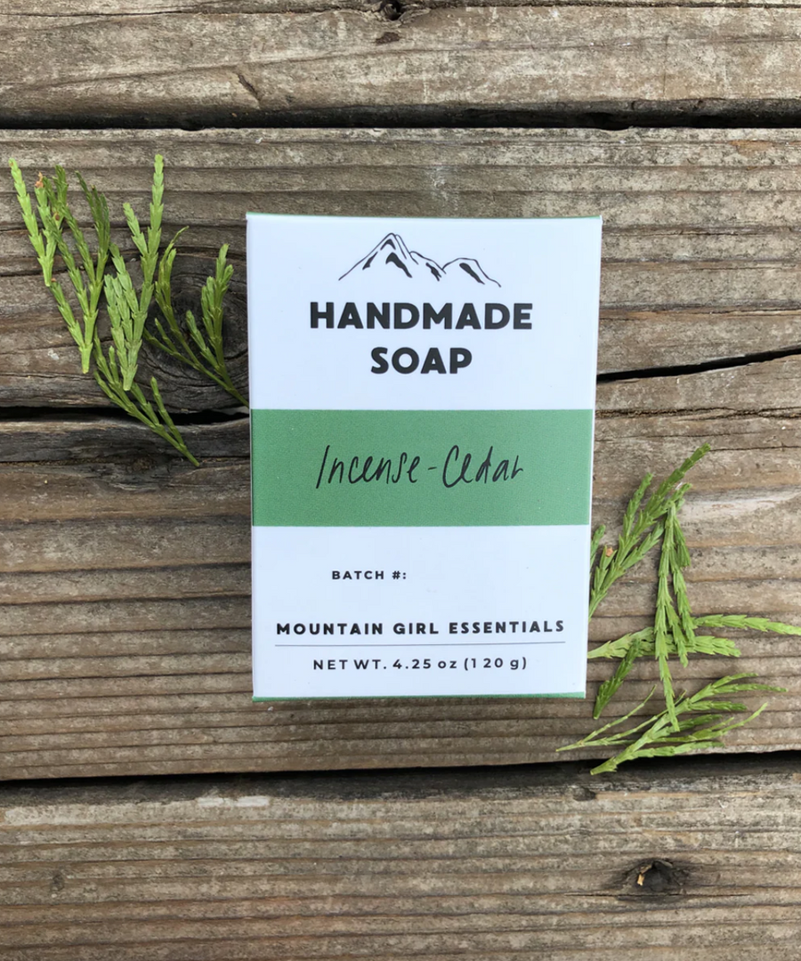 Mountain Girl Essential | Incense-Cedar Soap Bar