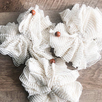 Natural Organic Ramie Bath Sponge - Plastic Free